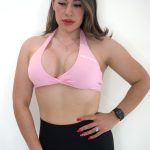 Twist Bra Bubblegum Pink